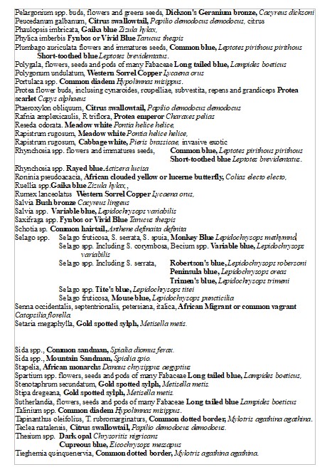 caterpillar food list page 3