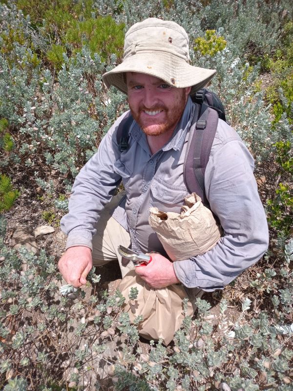 James Deacon the restoration nursery's horticulturist